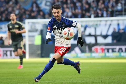 HSV-Profi Fabio Vieira im Spiel gegen Union Berlin. (Archivbild) Foto: Christian Charisius/dpa