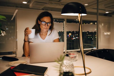 Überstunden im Büro