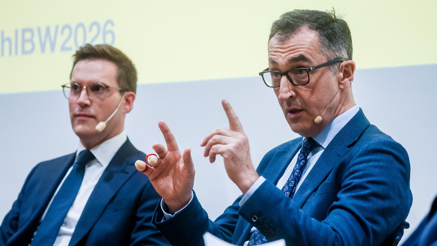 Cem Özdemir (Grüne) und Manuel Hagel (CDU)