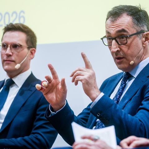 Cem Özdemir (Grüne) und Manuel Hagel (CDU)