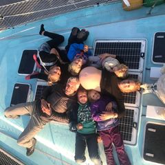 Familie Schwörer liebt auf dem Deck