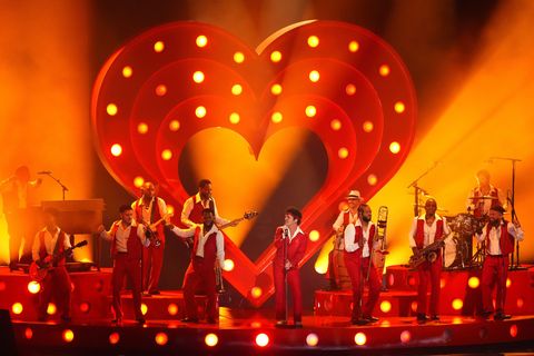 Auf seinem neuen Album "The Romantic" zelebriert Bruno Mars den Sound der 70er Jahre. Foto: Chris Pizzello/Invision/AP/dpa