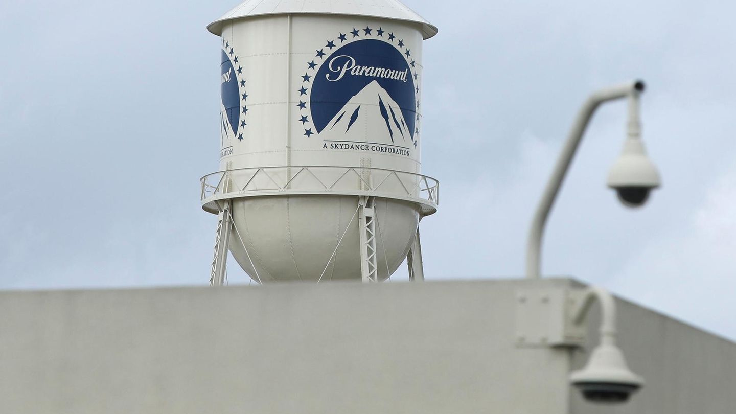 Logo von Paramount Pictures in Hollywood