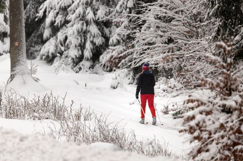 In der ersten Januarphase und dann später wieder im Februar herrschten gute Wintersportbedingungen im Thüringer Wald. (Archivbil