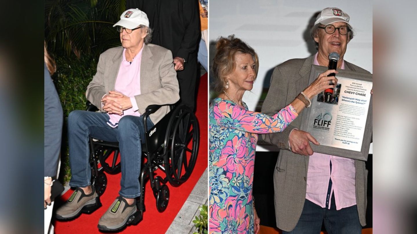 Ehefrau Jayni Chase unterstützte ihren Mann bei der Doku-Premiere.