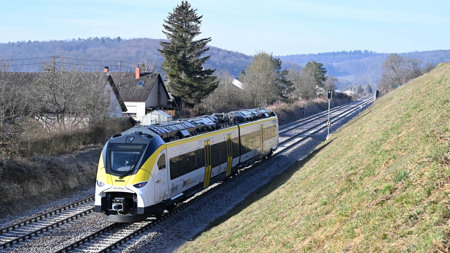 Verkehrsunternehmen und Land testen Maßnahmen für mehr Sicherheit in Zügen. (Symbolbild) Foto: Bernd Weißbrod/dpa