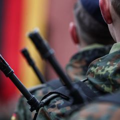 2025 nahmen deutlich mehr minderjährige Rekruten ihren Dienst bei der Bundeswehr auf als im Jahr zuvor. (Symbolbild) Foto: Hanne