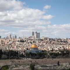 Die israelische Hauptstadt Jerusalem