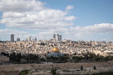 Die israelische Hauptstadt Jerusalem
