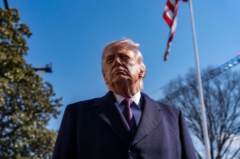 Trump beharrt darauf, dass der Iran keine Atomwaffen haben darf. Foto: Alex Brandon/AP/dpa