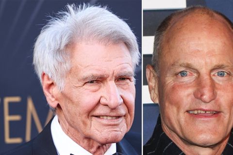 Bei den Actor Awards wird Woody Harrelson der Schauspiellegende Harrison Ford (li.) den Preis für dessen Lebenswerk verleihen.