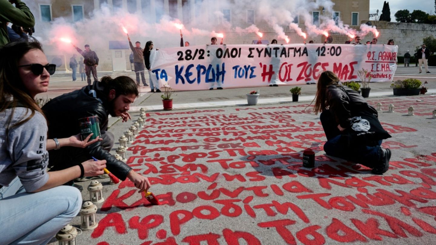 Studentenproteste in Athen am Donnerstag