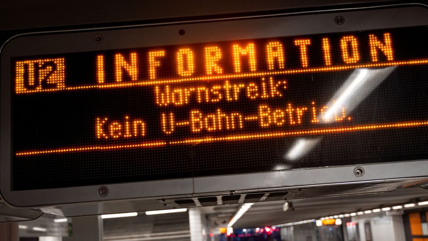 Bussen und Bahnen fallen aus: Warnstreiks im Nahverkehr werden am Samstag fortgesetzt