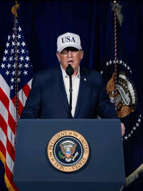 Angriff auf Iran – Trumps Rede in voller Länge im Original