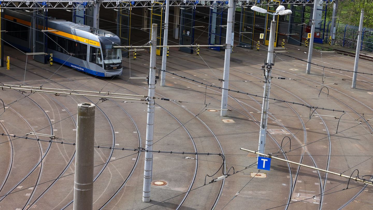 Tarifkonflikt: Warnstreik bei den Leipziger Verkehrsbetrieben geht weiter