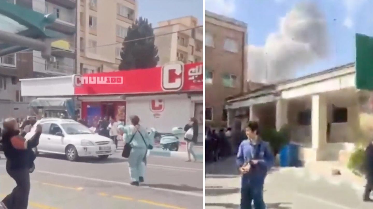 Schlag gegen Regime: Videos zeigen jubelnde Iraner auf den Straßen