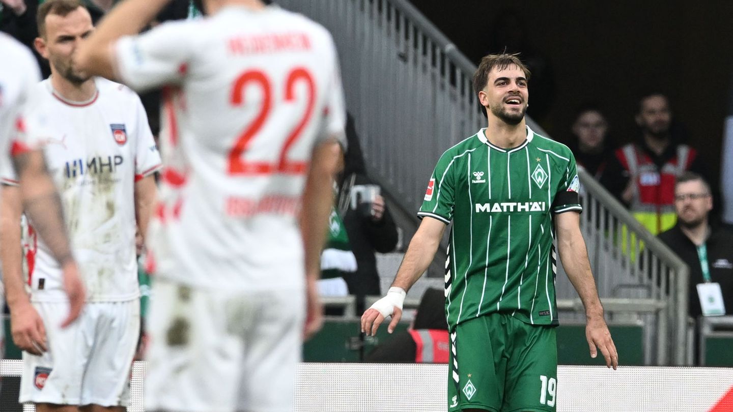 Fußball-Bundesliga: Aufatmen bei Werder: Erster Sieg nach 13 Spielen