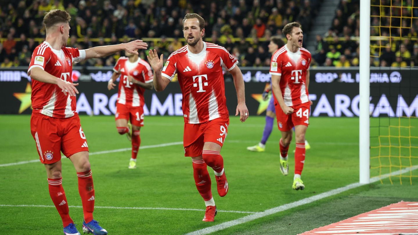 Bundesliga: Bayern gewinnen hochklassiges Derby gegen Dortmund