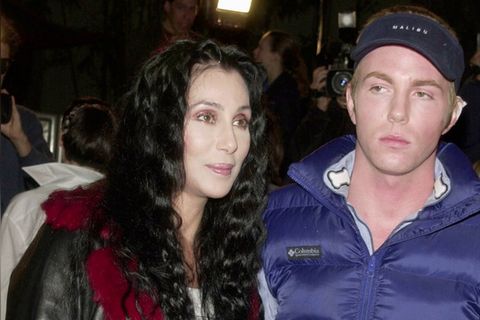 Cher und ihr Sohn Elijah Blue Allman bei einer Filmpremiere im Jahr 2001.