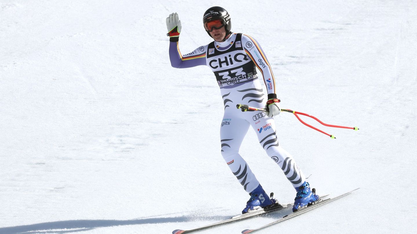 Ski alpin: Abschied in Garmisch: Ski-Oldie Baumann beendet Karriere