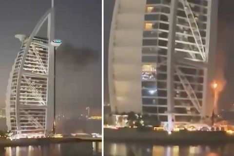 Angriff trifft weltberühmtes Hotel Burj Al Arab