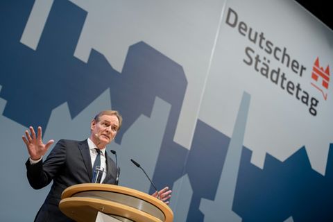 Städtetagspräsident Burkhard Jung (SPD)