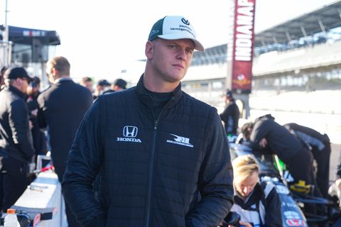 Bitteres Debüt: In seinem ersten IndyCar-Rennen schied Mick Schumacher gleich aus. Foto: Michael Conroy/AP/dpa