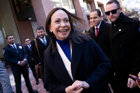 Machado Anfang Februar in Washington