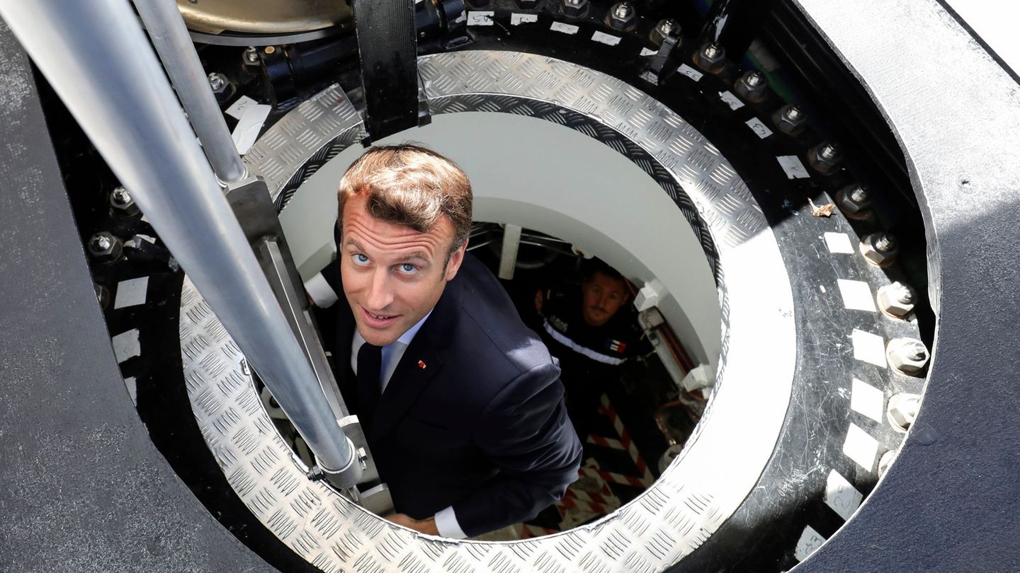 Grundsatzrede: Macron präsentiert neue Pläne für Frankreichs Atomwaffen