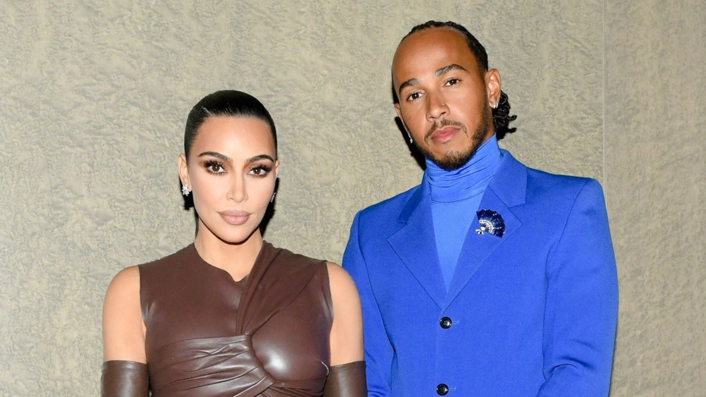 Kim Kardashian und Lewis Hamilton: Romantische Momente in der Wüste