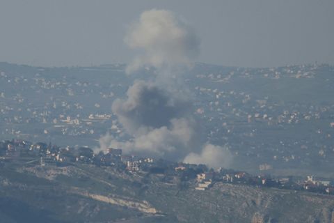 Einschläge nach Angriffen im Libanon