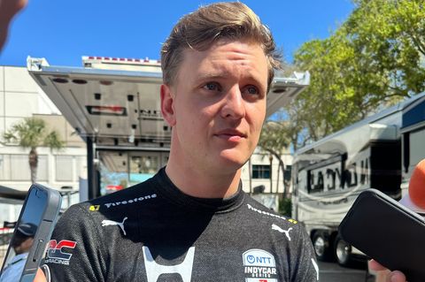 Frühes Aus beim IndyCar-Debüt: Mick Schumacher. Foto: Jenna Fryer/AP/dpa