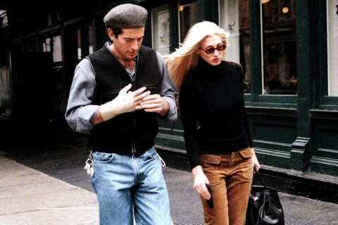 Beliebtes Paar: John F. Kennedy Jr. und seine Frau Carolyn Bessette-Kennedy im Jahr 1999 in New York City