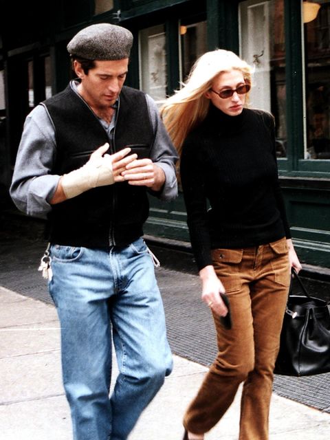 Beliebtes Paar: John F. Kennedy Jr. und seine Frau Carolyn Bessette-Kennedy im Jahr 1999 in New York City