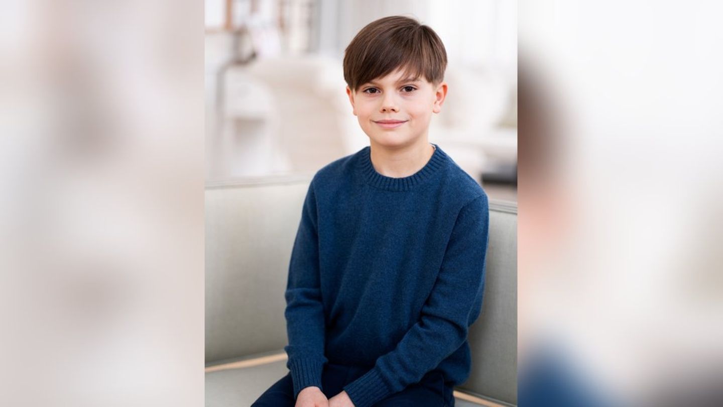 Das Porträt zu Prinz Oscars zehntem Geburtstag.