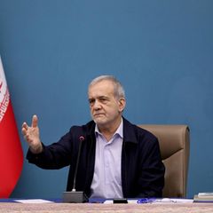 Irans Präsident Massud Peseschkian