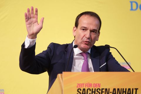 FDP-Fraktionschef Andreas Silbersack hat den Programmentwurf der AfD Sachsen-Anhalt für die Landtagswahl kritisiert. (Archivbild