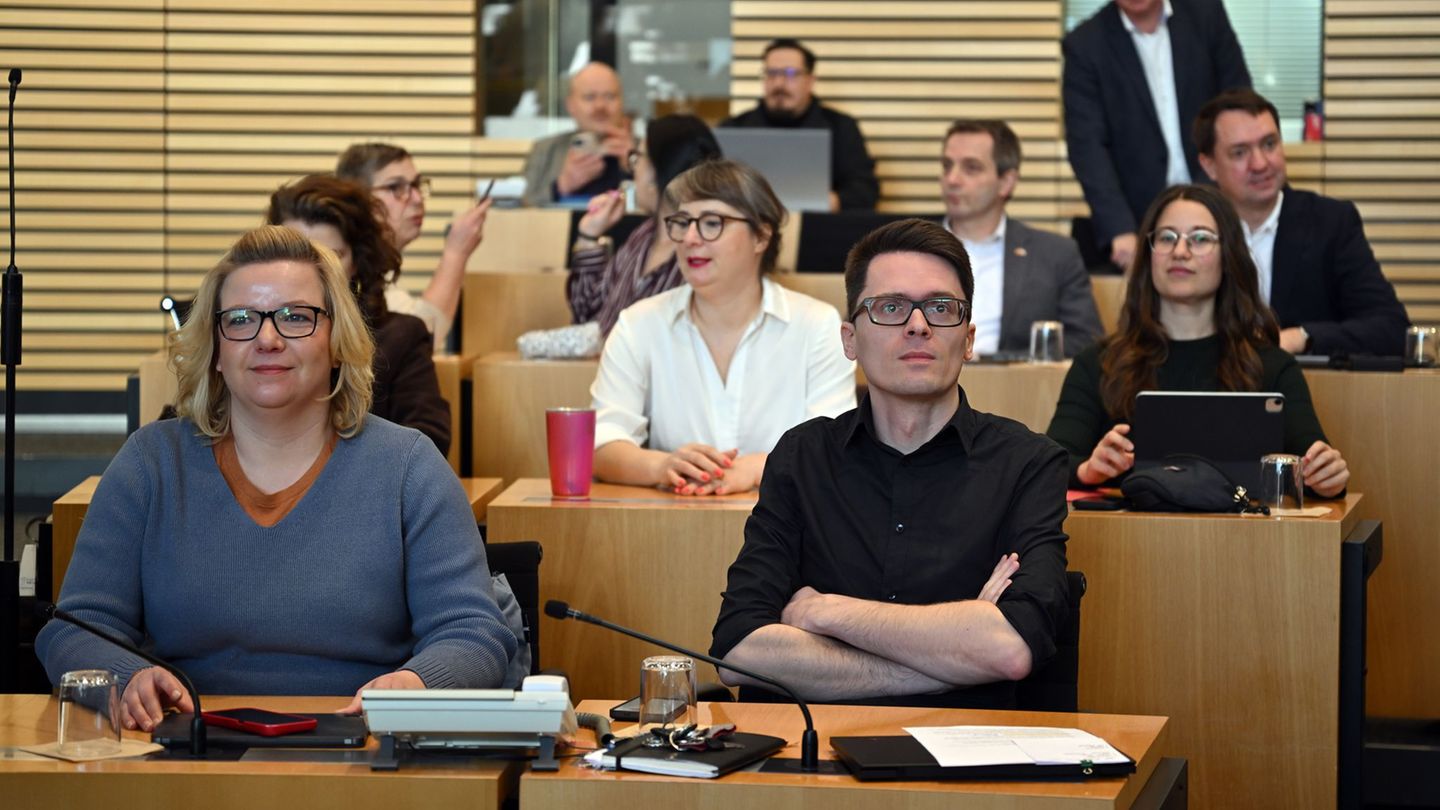 Die Linke-Fraktion hatte eine Sondersitzung des Landtags beantragt, um über das Zalando-Aus in Erfurt zu sprechen. Foto: Martin