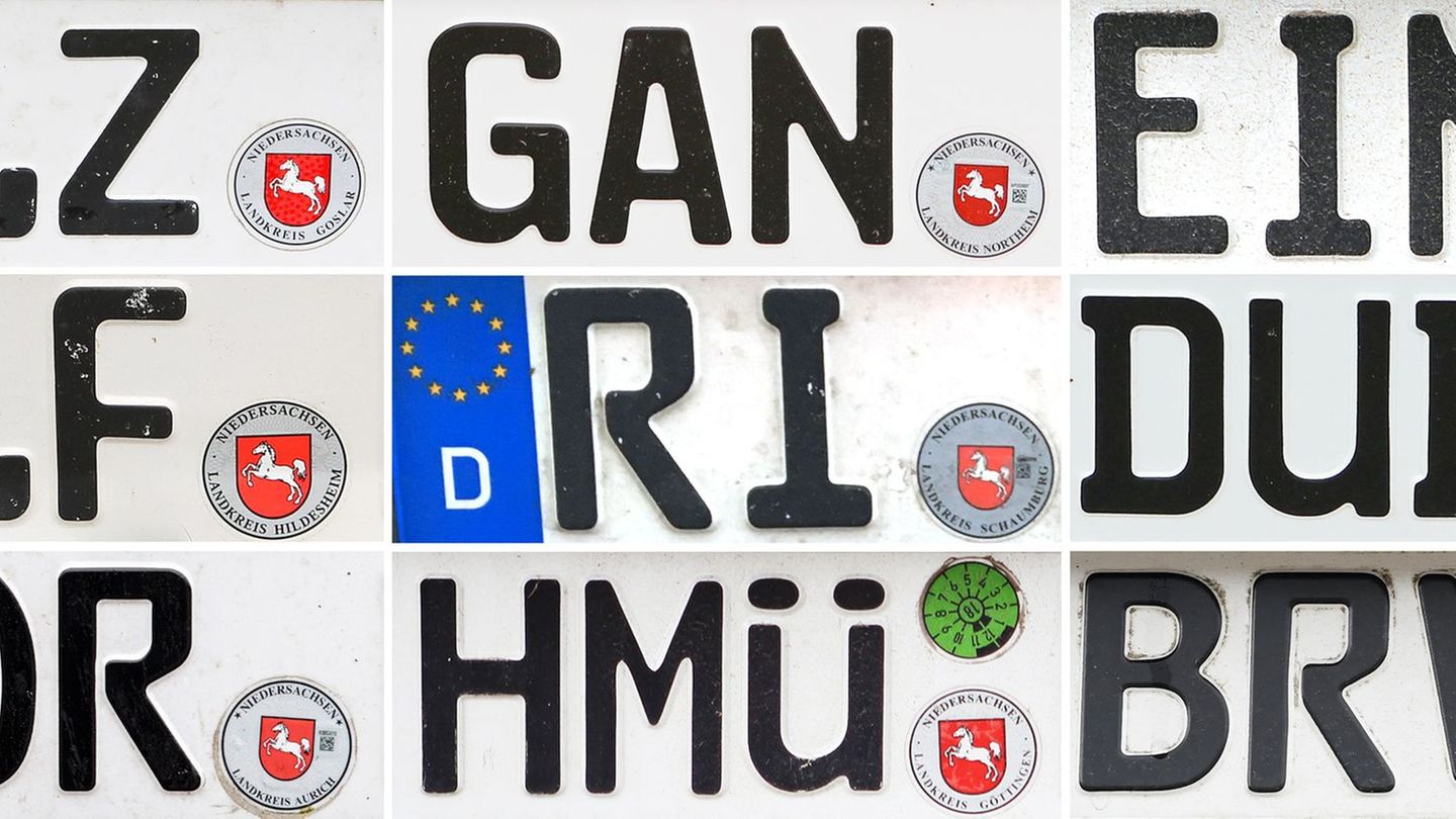Auto: Niedersachsen wirbt für mehr regionale Nummernschilder