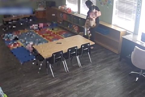 Aufnahmen einer Überwachungskamera.