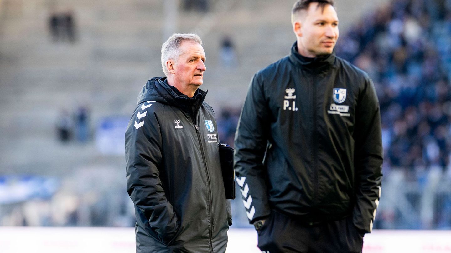 2. Fußball-Bundesliga: Trotz Abstiegsangst: 1. FC Magdeburg hält an Trainerduo fest
