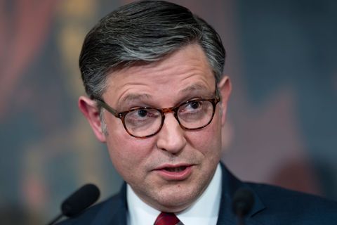 Hält die US-Entscheidung für Angriffe auf den Iran für richtig - der republikanische Sprecher des US-Repräsentantenhauses, Mike