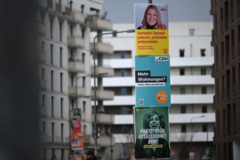 Kein Wahlkampf ohne Wahlplakate. (Archivbild) Foto: Michael Brandt/dpa