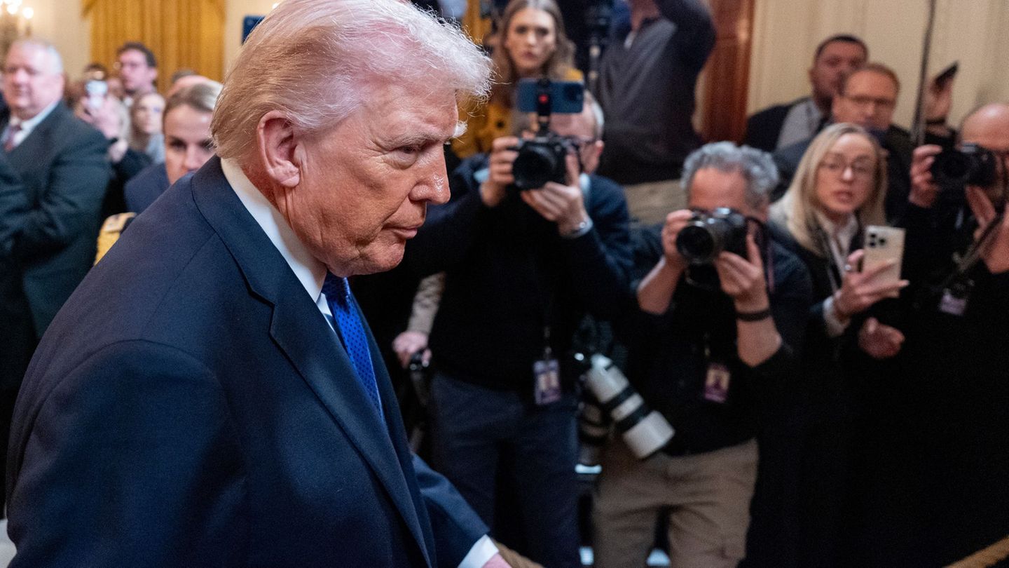 Trump will in diesem Jahr an einer wichtigen Journalisten-Veranstaltung teilnehmen. Foto: Alex Brandon/AP/dpa