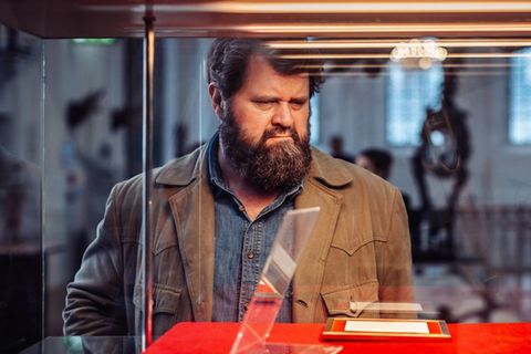 "Behringer und die Toten - Ein Bamberg-Krimi: Schatzraub": Konrad Behringer (Antoine Monot) im Einsatz.