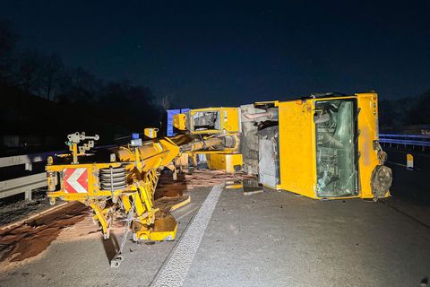 Der Unfall ereignete sich am Montagabend. Foto: Vincent Kempf/dpa