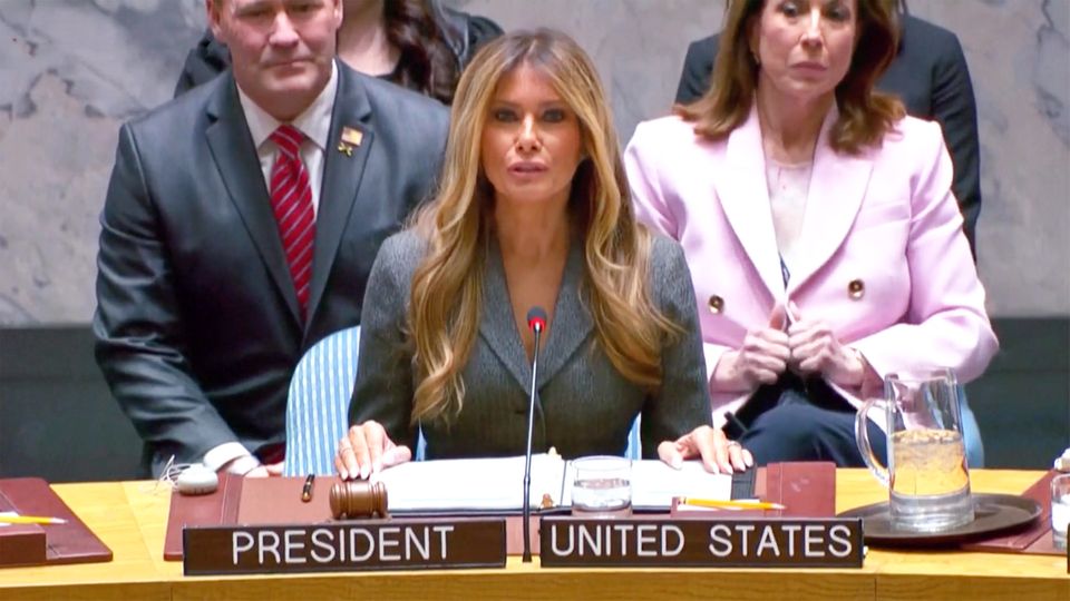 Melania Trump bei UN-Sicherheitsrat