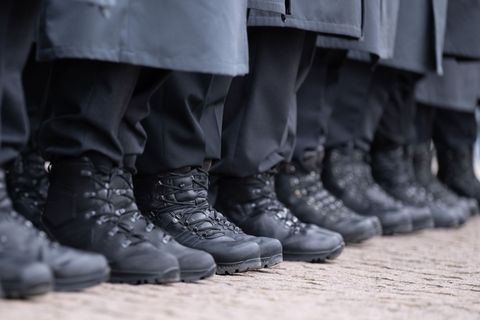 Abschlussappell Offizierschule des Heeres Foto: Sebastian Kahnert/dpa