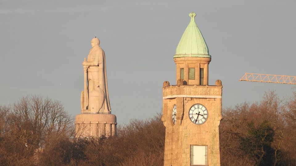 Bismarck-Denkmal in Hamburg