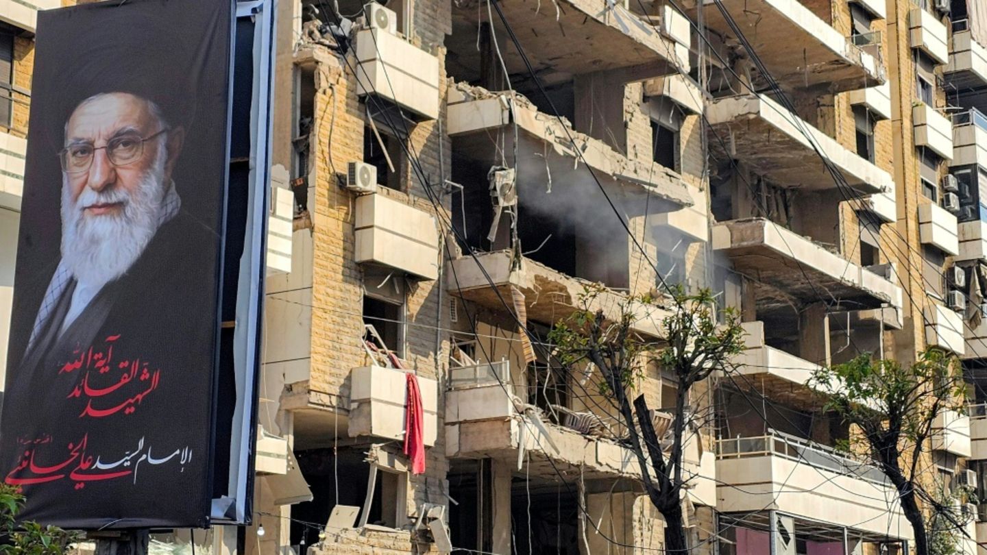 Zerstörte Wohnung im Süden Beiruts